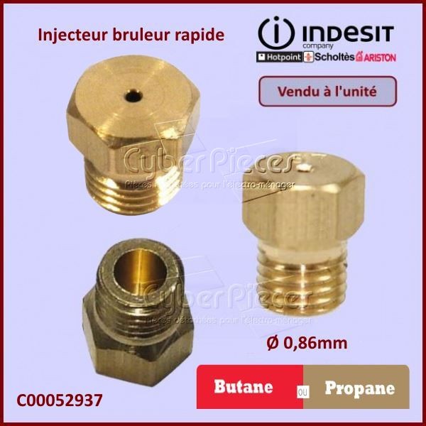 Injecteur Rapide Butane Indesit C00052937 CYB-048354