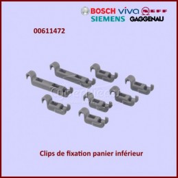 Clips de Fixation Panier inférieur Bosch 00611472 CYB-297004