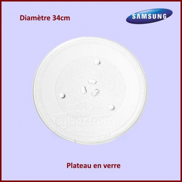 Plateau micro ondes Samsung Plateau tournant en verre ø318mm pour micro- ondes