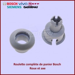 Roulette complète de panier Bosch 00150948 - 00150943 CYB-127431