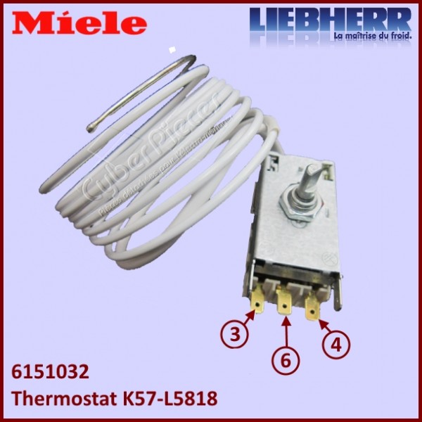 Thermostat du Réfrigérateur K57L5818 - A110080 (6151150) CYB-387507