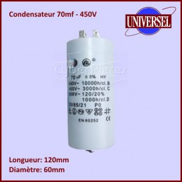 Condensateur 70µF (70mF) - 450V CYB-114943