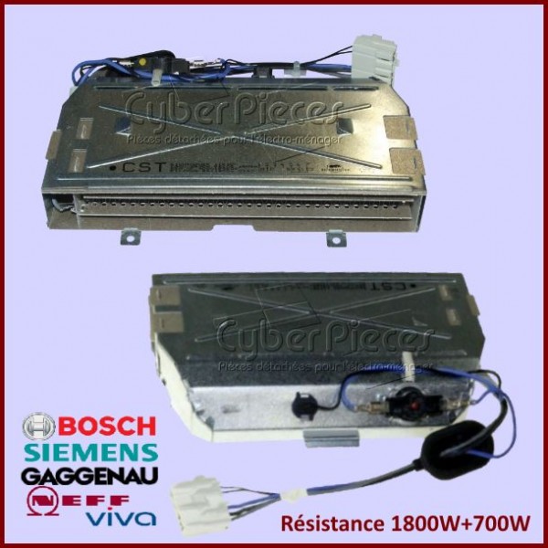Résistance 1800W+700W Bosch 00640673 CYB-297882