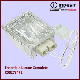 Ensemble complet éclairage de four Indesit C00273472 CYB-347891