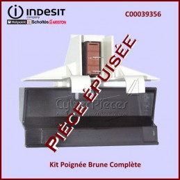 Kit Poignée Brune Indesit C00039356 CYB-047418