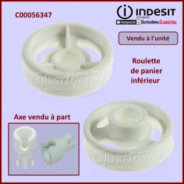 Roulette Inférieure Indesit C00056347 CYB-318150