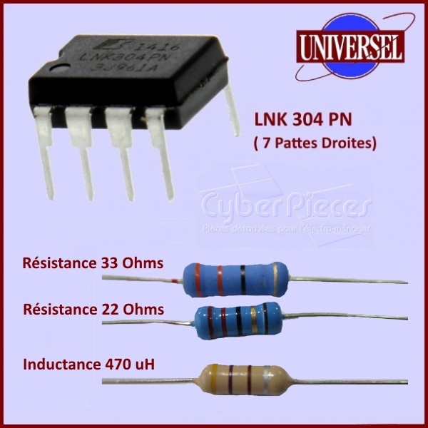 Kit LNK304PN pour Carte Electronique CYB-129152