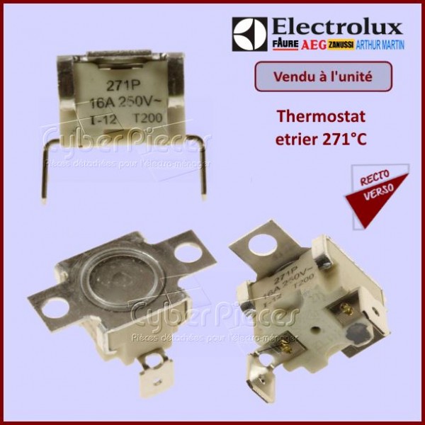 Thermostat etrier 271°C Electrolux 3570767032 CYB-112772