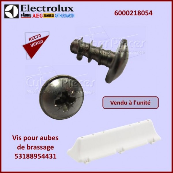 Vis de fixation pour aubes Electrolux 6000218054 CYB-230117