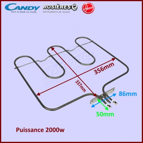 Résistance voûte Grill Candy Rosières 42806305 CYB-418799