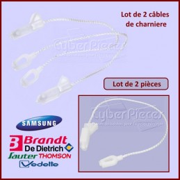 Lot de 2 câbles charniere Brandt 32X3511 CYB-149488