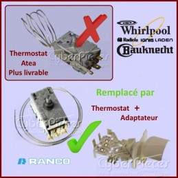 Thermostat K59L1129 Whirlpool 481927128669 GA-268189