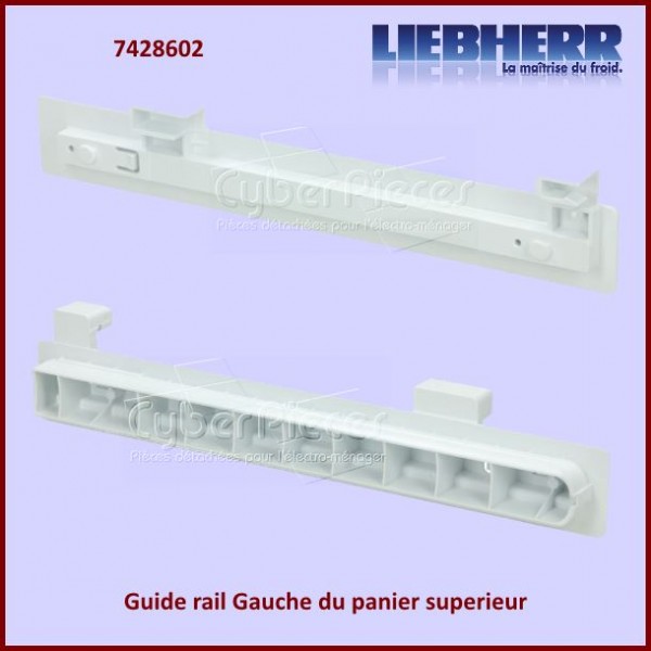 Guide rail Gauche du panier superieur Liebherr 7428602 CYB-418072