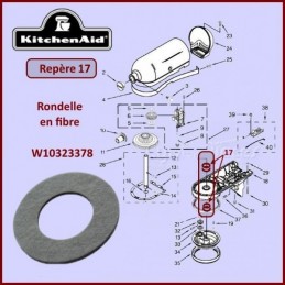 Rondelle pour robots Kitchenaid W10323378 CYB-150699