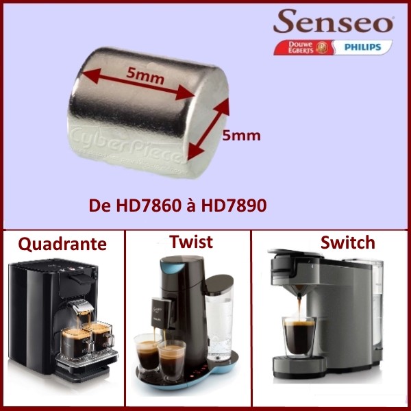 Support dosette 1 tasse cafetière Philips Quadrante Senseo HD7860