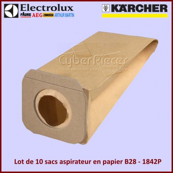 Sacs aspirateur en papier B28 - Lot de 10 pieces CYB-225458