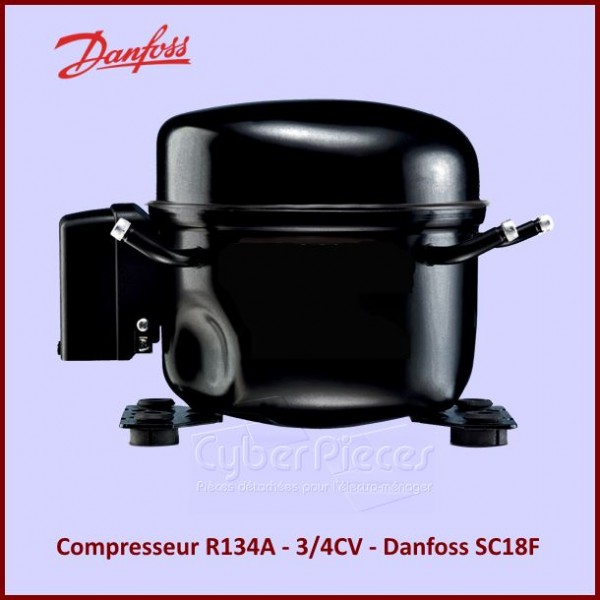 Compresseur R134A - 3/4CV - Danfoss SC18F CYB-143677