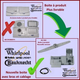 Boite à produit (nouvelle version) Whirlpool 480131000162 CYB-003230