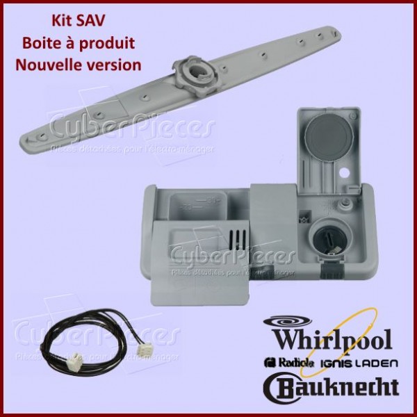 Boite à produit (nouvelle version) Whirlpool 480131000162