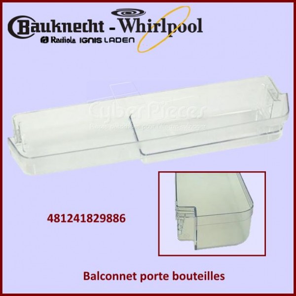 Balconnet bouteilles Whirlpool 481241829886 CYB-205092