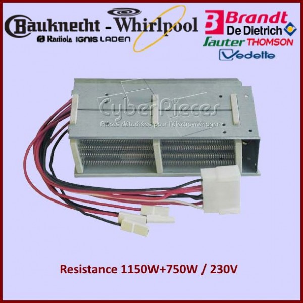 Resistance 1150W+750W 230V CYB-086660