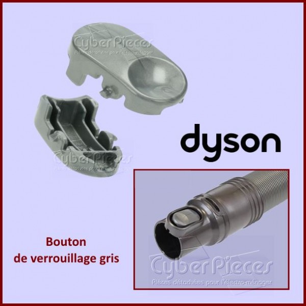 Bouton de verrouillage gris Dyson 91152303 - Pièces aspirateur