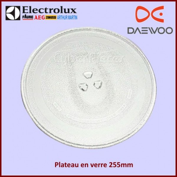 Plateau en verre 255mm Daewoo 3517203600 CYB-021555