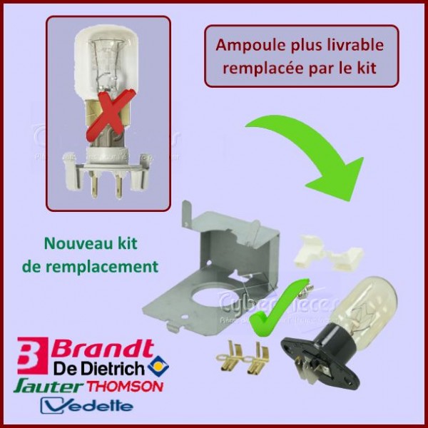 Kit lampe Brandt AS0068344 CYB-098694