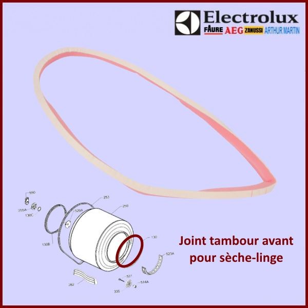 Joint feutre avant Electrolux 1368089106 CYB-405287