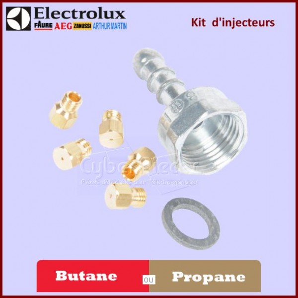 Jeu D'injecteurs Gaz Butane Electrolux 3372324016 CYB-070294