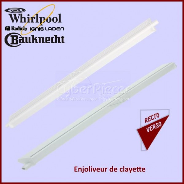 Enjoliveur de clayette Whirlpool 481246088284 CYB-195447