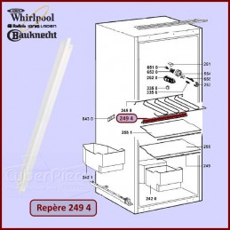 Enjoliveur de clayette Whirlpool 481246088284 CYB-195447