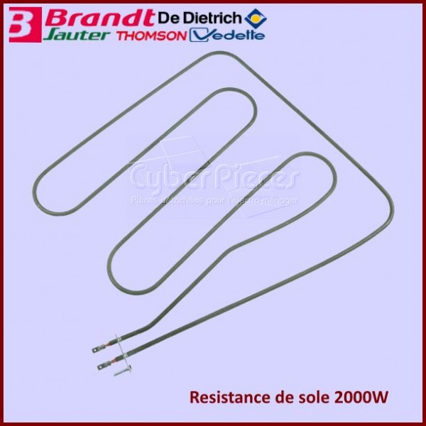 Resistance de sole 2000W Brandt 92X6011 CYB-015776
