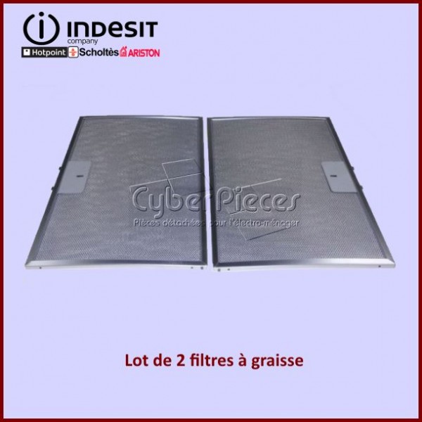 Filtre à graisse en metal HG6890 Indesit C00134794 CYB-334914