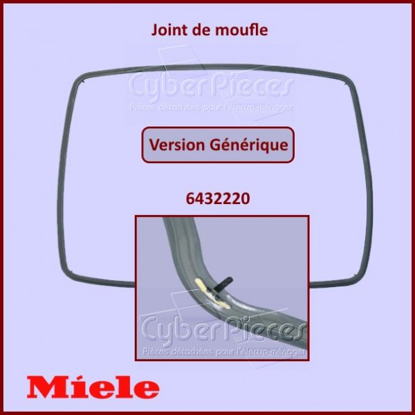 Joint de moufle Miele 6432220 - Version Adaptable CYB-033770