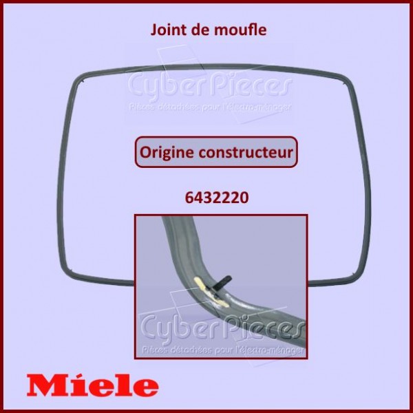Joint de moufle Miele 6432220 - Version Origine CYB-033763