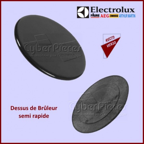 Dessus de Brûleur semi rapide Electrolux 3420327029 CYB-151559