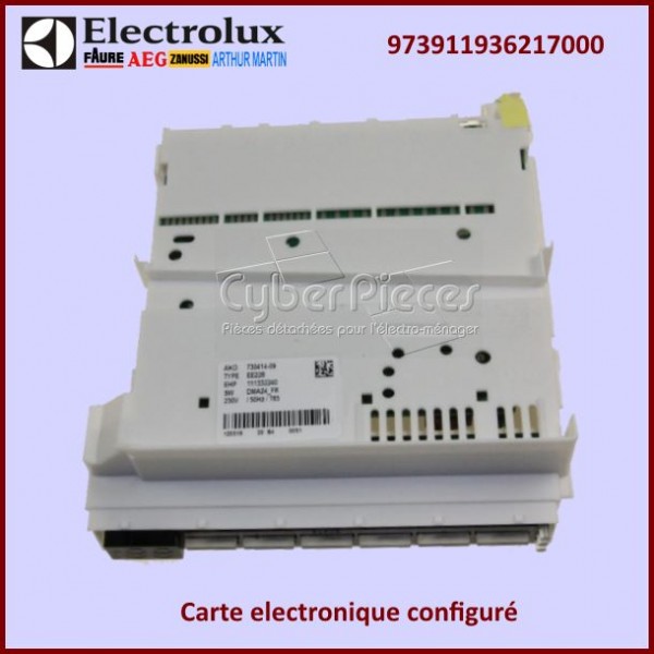 Carte electronique configuré Electrolux 973911936217000 CYB-265652