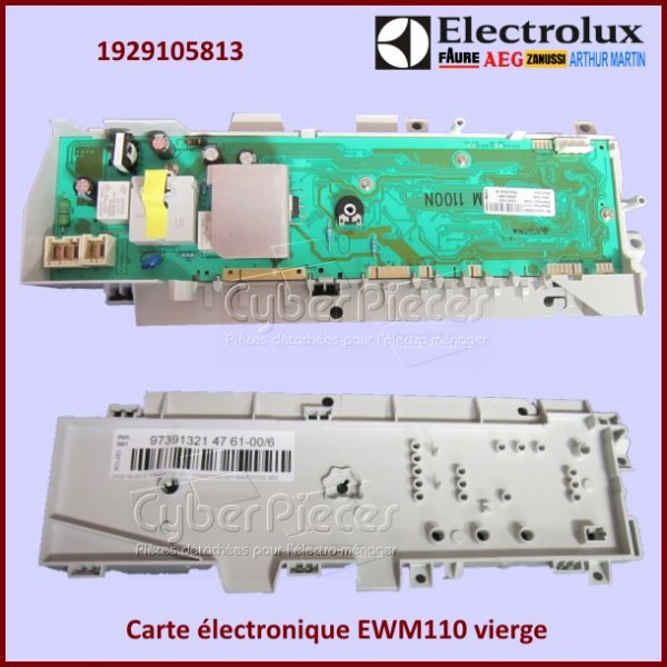 Carte électronique EWM110 Electrolux 1929105813 à configurer par nos soins CYB-046381