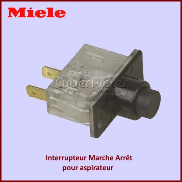 Interrupteur Marche Arret 6A - 250V Miele 1357951***épuisé*** CYB-058186