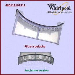 Filtre sèche linge Laden Whirlpool Bauknecht 481248058322