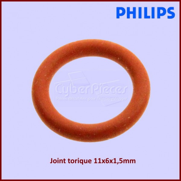 Joint torique 11x6mm Philips 422245945086 - Pièces cafetière