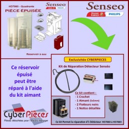 Decoratie ding Uitroepteken Reservoir à Eau Senseo Hd7860- Remplacé par le kit - Machine à dose...