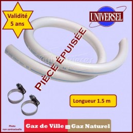 Tuyau Gaz naturel 1.5m avec...