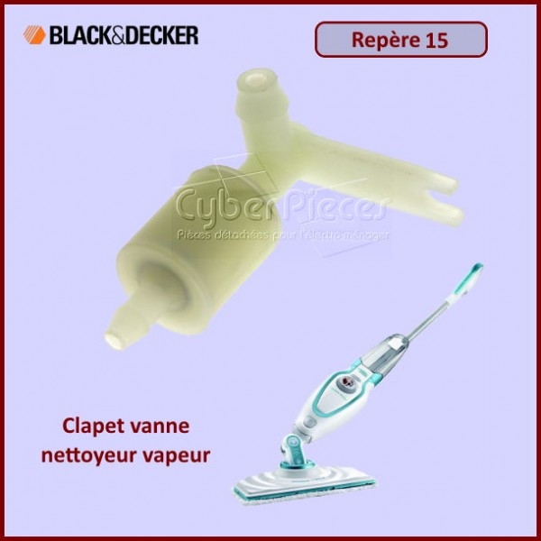 Clapet nettoyeur vapeur Black & Decker 90589659 CYB-254076