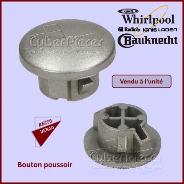 Bouton poussoir Whirlpool 481241259087 CYB-188920