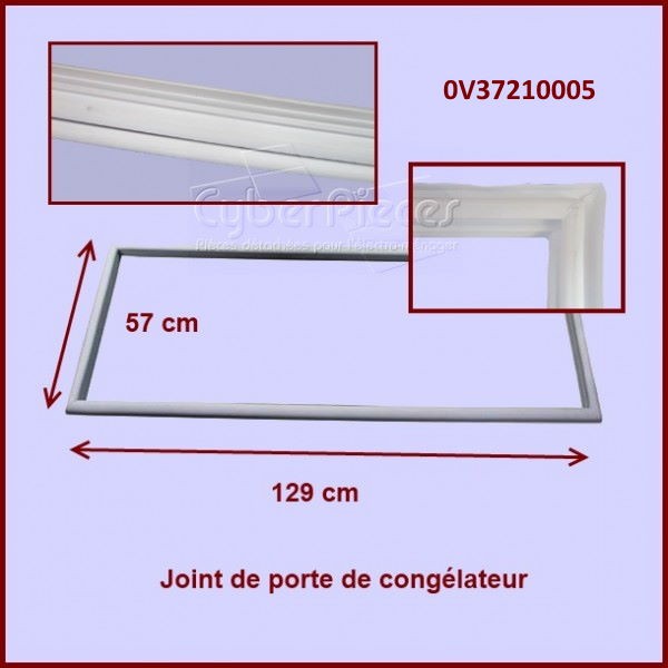 Joint de porte 570x1290mm Sogedis 0V37210005 - Pièces réfrigérateur