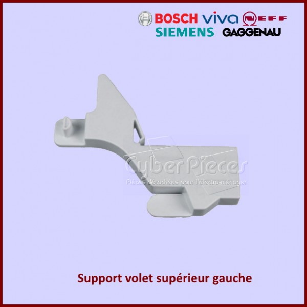Freezer clapets Support Bosch 00657908 droit pour congélateur