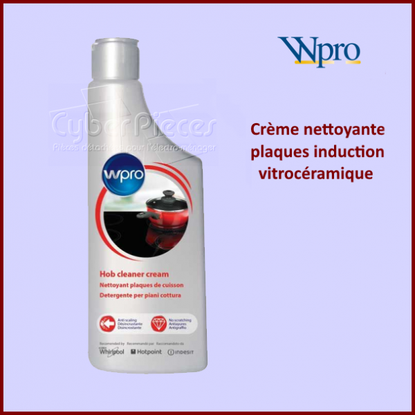 Crème nettoyante 250ml Wpro pour Vitro