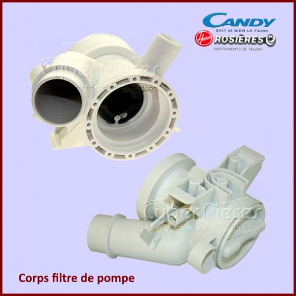 Corps filtre de pompe Candy 49007895 CYB-209878
